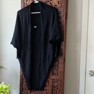 Anthropologie Moth black scoop cardigan